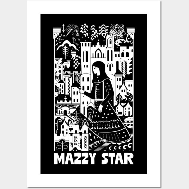 Mazzy Star -- Original Aesthetic Design Wall Art by unknown_pleasures